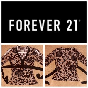 Forever 21 Peek-a-Boo Top